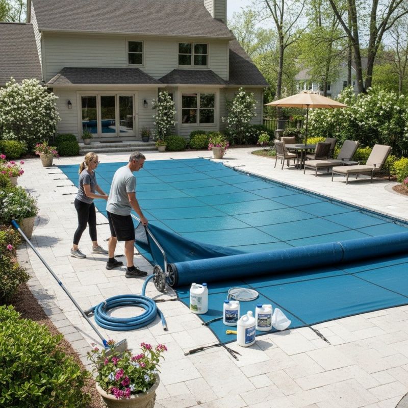 Pool Cover Servicing Service